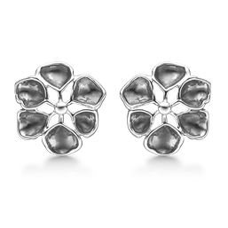 Sølv øreclips, fra Støvring design