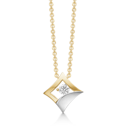 Guld halskæde, fra Støvring design