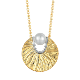 Sølvforgyldt halskæde, fra Støvring design