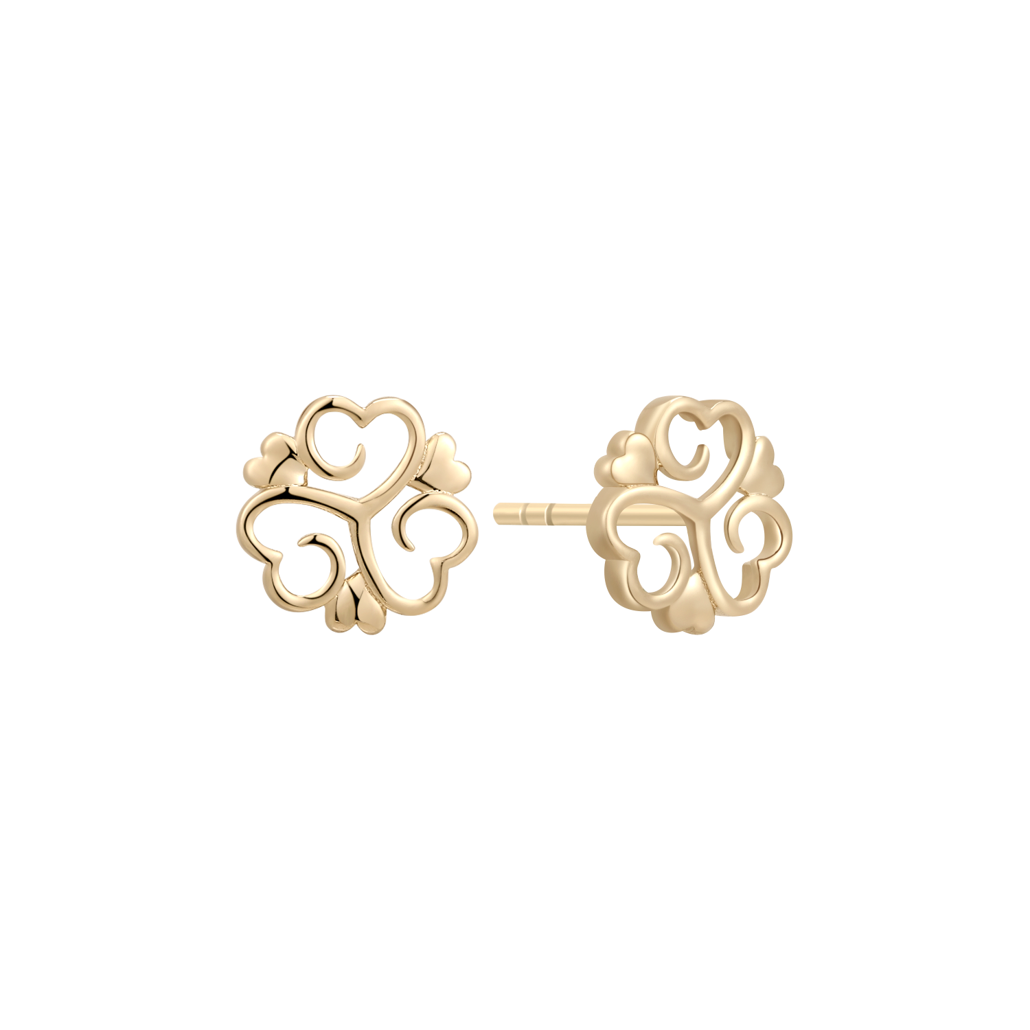 Guld ørestikker