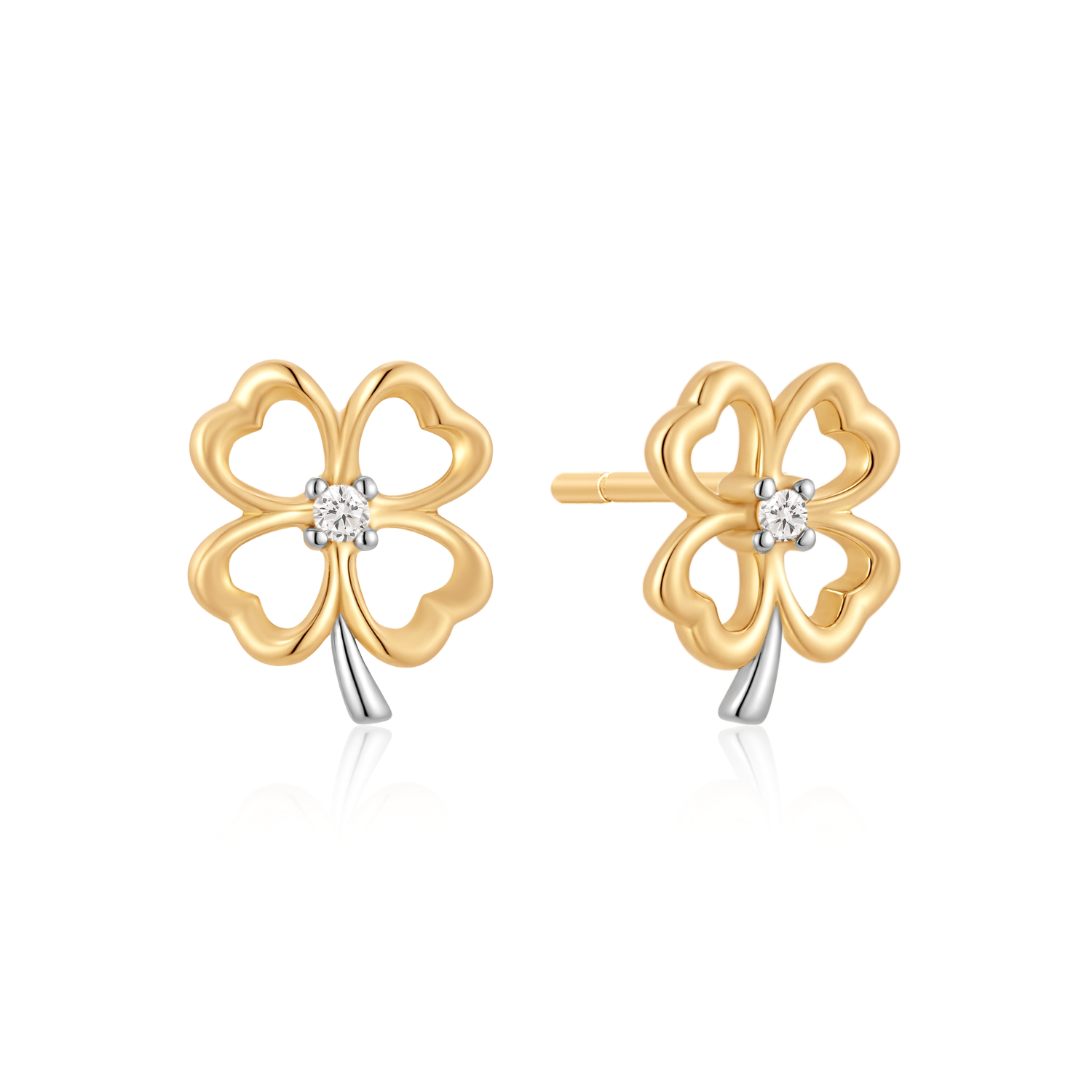Guld ørestikker