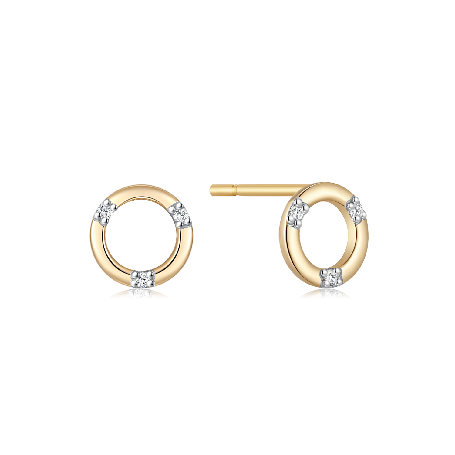 Guld ørestikker