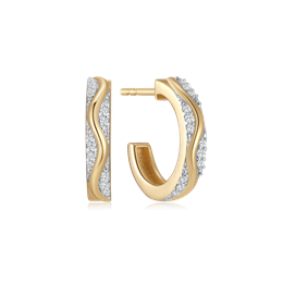 Guld ørestikker