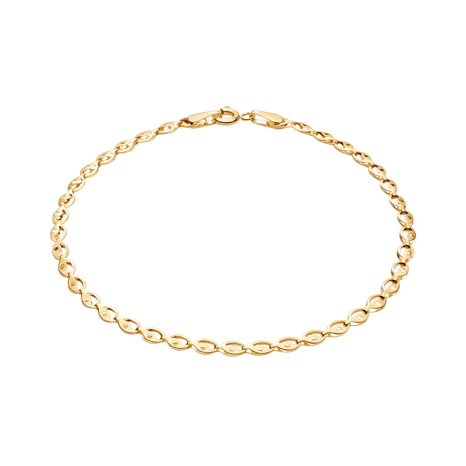 Guld armbånd