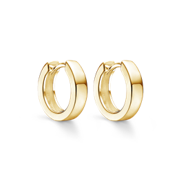 Sølvforgyldt creoler