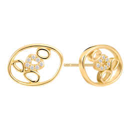 Sølvforgyldt ørestikker