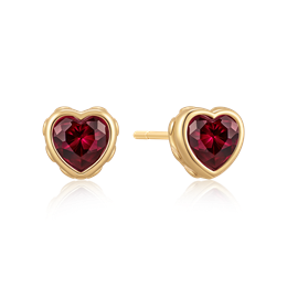 Sølvforgyldt ørestikker