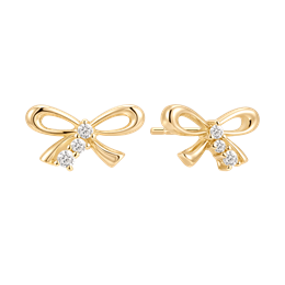 Sølvforgyldt ørestikker