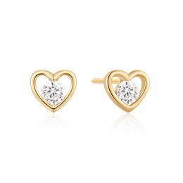 Sølvforgyldt ørestikker