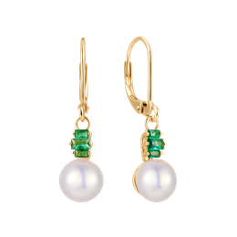 Sølvforgyldt ørehænger