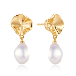 Sølvforgyldt ørehænger