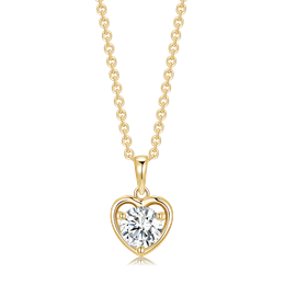 Sølvforgyldt halskæde