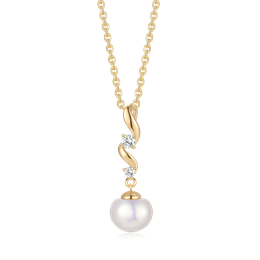 Sølvforgyldt halskæde