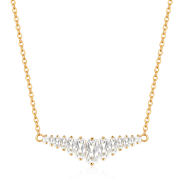 Sølvforgyldt halskæde