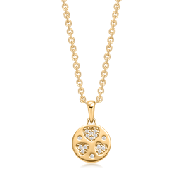 Sølvforgyldt halskæde