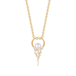 Sølvforgyldt halskæde