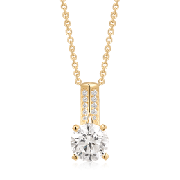 Sølvforgyldt halskæde