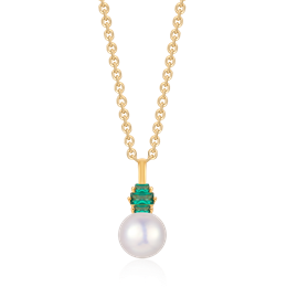 Sølvforgyldt halskæde