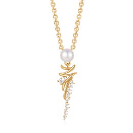 Sølvforgyldt halskæde