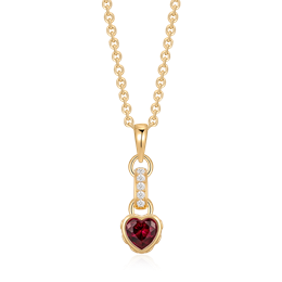 Sølvforgyldt halskæde