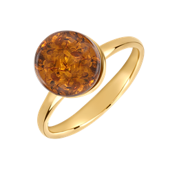 Sølvforgyldt ring